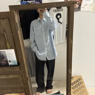 90년대 스트라이프 셔츠