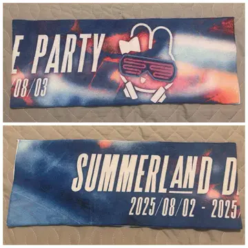 한계 썸머랜드 겐뿅 DJ 머플러 타월