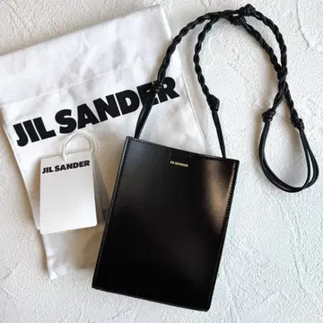 미사용 새상품 JIL SANDER 질 샌더 탱글 스몰 금 로고
