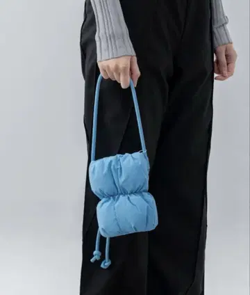 ELOOPS 퍼프 미니 숄더백 스카이블루 숄더백