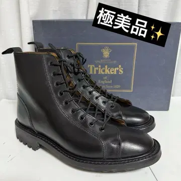 컨디션 최상 Tricker's 트리커스 부츠 몽키 부츠 6087
