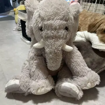 [새상품급] 껴안기 좋은 코끼리 봉제 인형 코끼리