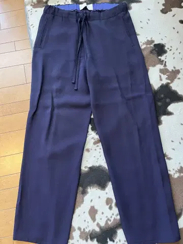 OVERCOAT 와이드 팬츠 네이비 오버코트