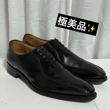 컨디션 최상 REGAL 비즈니스 슈즈 레이스업 블랙 가죽 318R