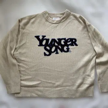 [ 당일 배송 ] Young Song 니트 크림색