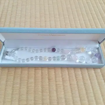 수정 그라데이션 목걸이