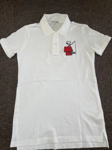 LACOSTE 스누피 반팔 피케 셔츠 34