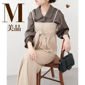 25ss osono 2WAY 뷔스티에 스커트 내추럴 꾸뛰르 도트