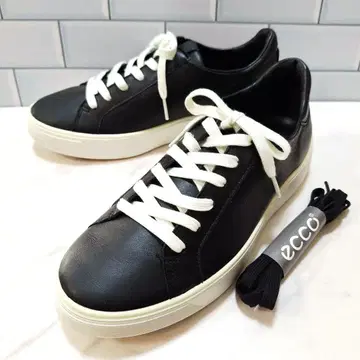 [새상품급] 에코 ECCO STREET TRAY W 24 블랙 가죽