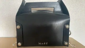MASU 24AW Leather cake bag