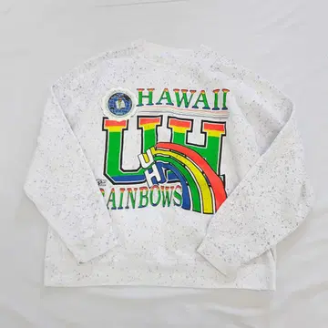 Tultex Hawaii UH Rainbows 맨투맨