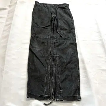 y2k grunge fade black work pants