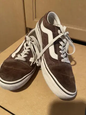 VANS 스니커즈 V36CF SUEDE CHOCO 25.5cm