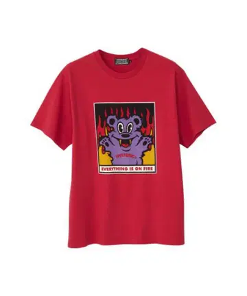 hysteric glamour 티셔츠 빨간색