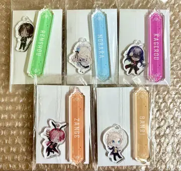 요호 x 보쿠 SS 스이파라 룸 키 5개 세트