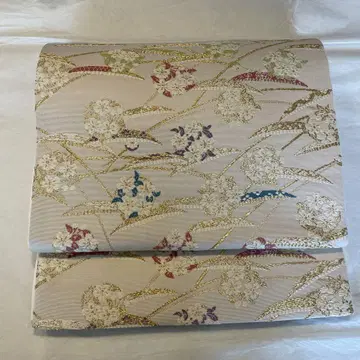후쿠로 오비, 순수 실크