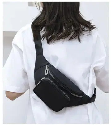 [Anonyth] 웨스트 파우치 바디백 발수 나일론 블랙