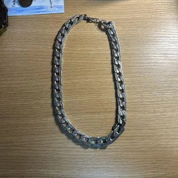 ZARA 실버 체인 목걸이 조정 가능