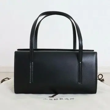 새상품급 츠치야 가방 제조 렉타카리스 포멀 핸드 백 블랙
