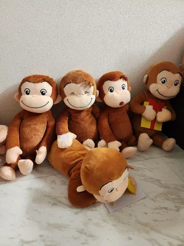 오자루의 조지 봉제 인형 세트