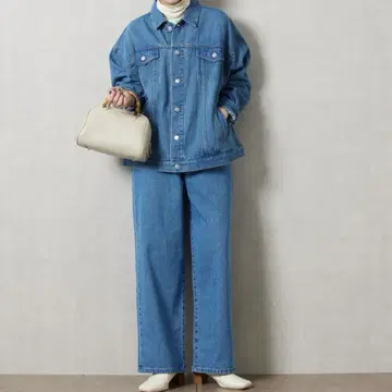 FREAK'S STORE 데님 자켓 셋업 (자켓/팬츠)