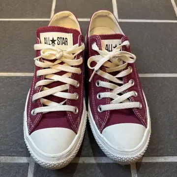 컨버스 ALL STAR 와인 레드 스니커즈