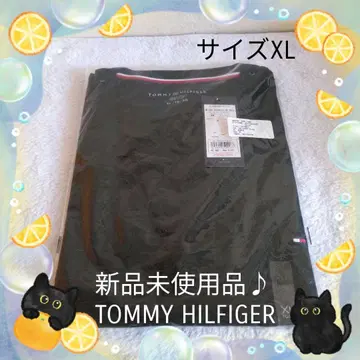 미사용 새상품 TOMMY HILFIGER XL 블랙 T셔츠 사이즈 XL