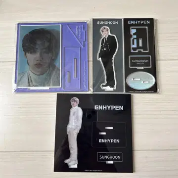 ENHYPEN SUNGHOON 아크릴 스탠드 3세트