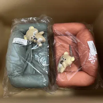 리락쿠마 안락 소파형 티슈 BOX 커버 2종 세트