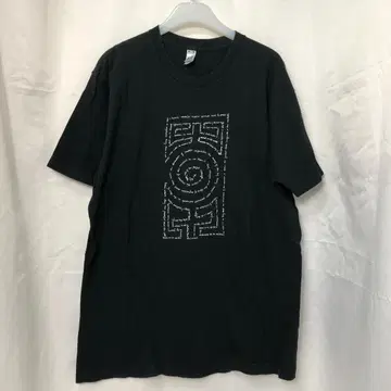 U2 밴드 티셔츠 반팔 블랙 사이즈 L 7707
