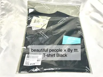 beautiful people x By ttt. T-shirt Black