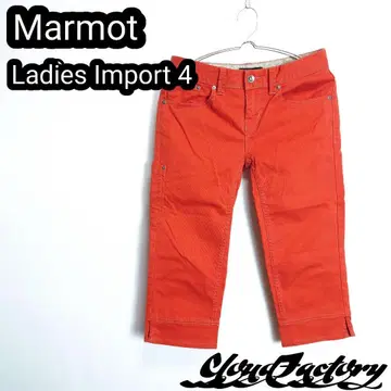 [ e ] 마모트 카프리 팬츠 여성용 S 상당 오렌지 Marmot