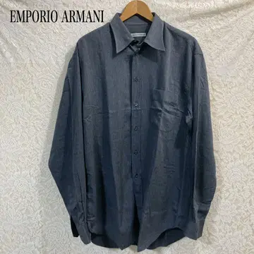 EMPORIO ARMANI 긴팔 스트라이프 셔츠