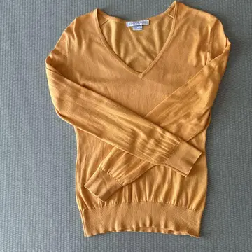 JOHN SMEDLEY 코튼 V넥 니트