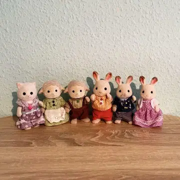 실바니아 인형 세트