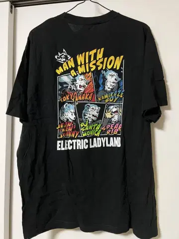 MAN WITH A MISSION HERO 티셔츠 [XL]