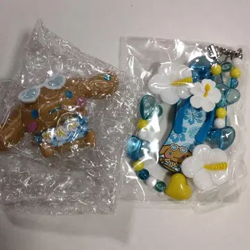시나모롤 산리오 트로피컬 시크릿 마스코트 스트랩