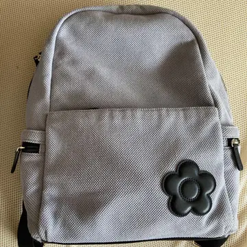 MARY QUANT 사이드 포켓 데이지 백팩