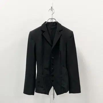 57h4 장 폴 고티에 레이스업 테일러드 자켓 얇은 소재 40