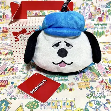 헤이세이 레트로 스누피 올라프 페이스 미니 맙 마스코트 클리너