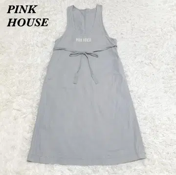PINK HOUSE 핑크하우스 0 슬리브리스 원피스 그레이