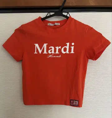 Mardi Mercredi 마르디메크르디 크롭 T셔츠