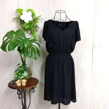 dazzy store 블랙 민소매 원피스 L 엘레강트