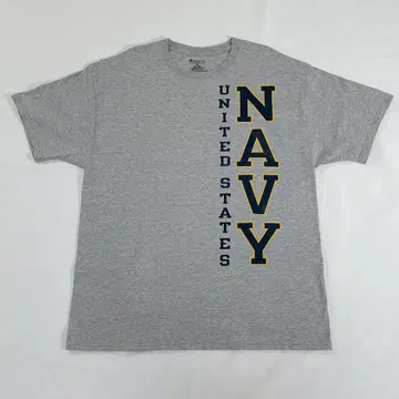Champion US NAVY 밀리터리 프린트 티셔츠 XL 빅사이즈