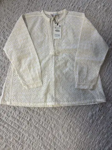 ZARA 레이스 블라우스