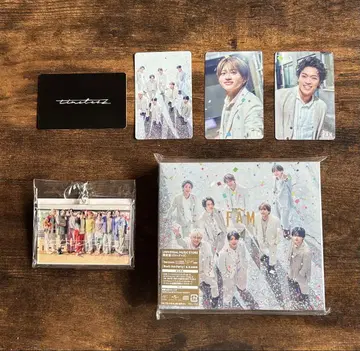 timelesz FAM 유니버셜반 FAM CD 세트 포토 카드 포함