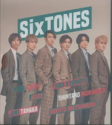 SixTONES 22년 포트레이트 시리즈 포토 앨범
