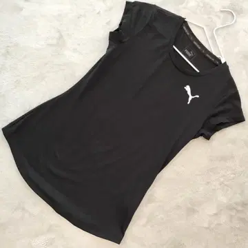 PUMA 프렌치 슬리브 티셔츠 KEEPS YOU DRY 블랙 S