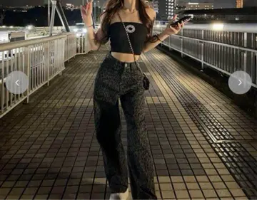 레오파드 무늬 팬츠 Shoko x SUREVE