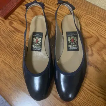 MIHAMA 미하마 커터 슈즈 네이비 에나멜 24